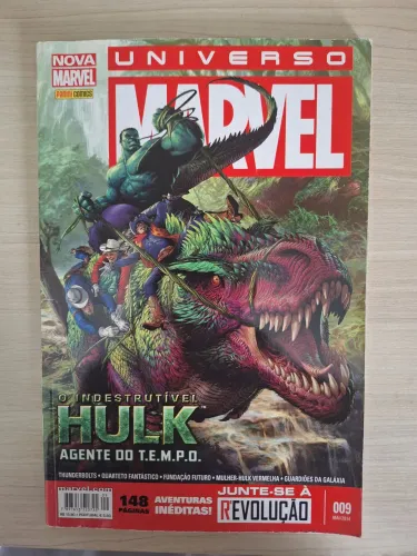 HQ Universo Marvel #09 - O Indestrutível Hulk: Agente do T.E.M.P.O.