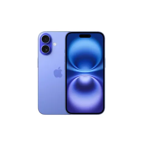 iPhone 16 128GB Cor Ultramarine Com chip físico NOVO LACRADO 1 ano de garantia Apple