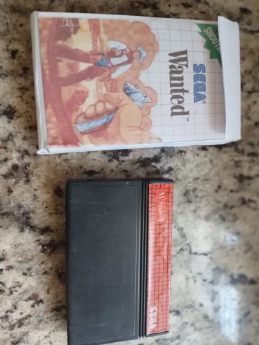 Cartucho Wanted master system