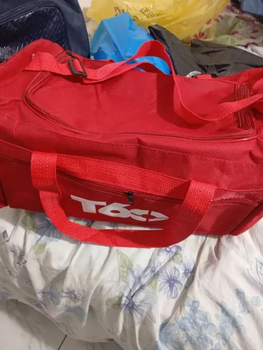 Bolsa esportiva vermelha T&G
