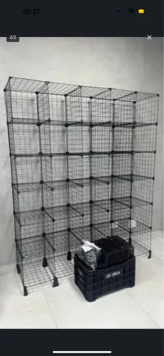 Expositor/Prateleira Modular Aramado