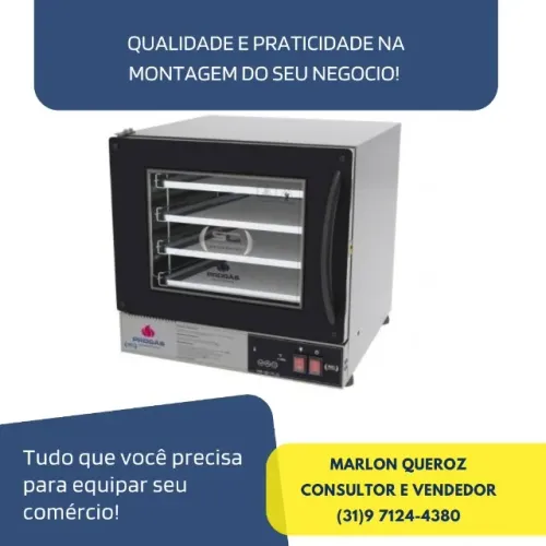 Forno Elétrico Turbo Progas 4 Formas Progas
