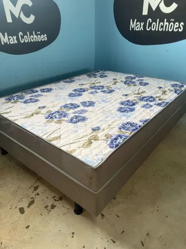 Cama Box Casal, Nova imperdível.