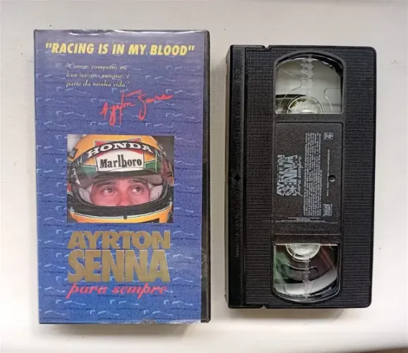 FITA VHS AYRTON SENNA ORIGINAL