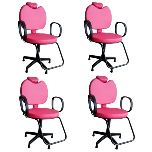 cadeira para salão de beleza 4 peças 