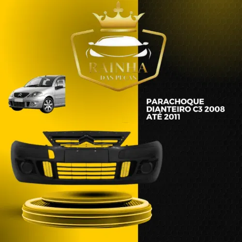 Parachoque Dianteiro C3 2008 até 2011                                                     