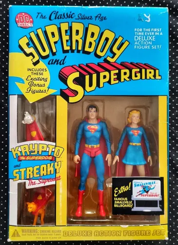 Superboy & Supergirl The Classic Silver Age Deluxe Box Set - DC Direct