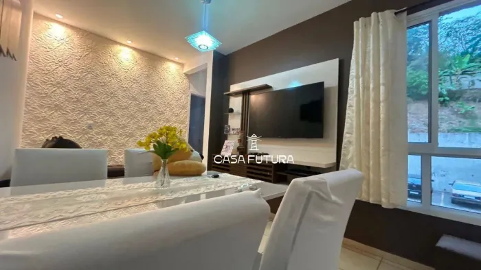 Apartamento com 2 dormitórios à venda, 48 m² por R$ 195.000,00 - Belmonte - Volta Redonda/