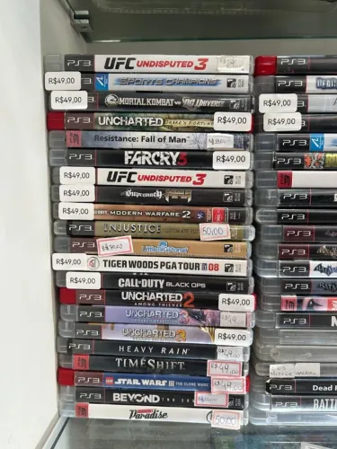 JOGOS SEMINOVOS PARA PS3 A PARTIR DE R$15,00