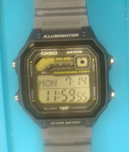 Casio WS 1600H - 2AVDF - SC - Original com caixa e manual