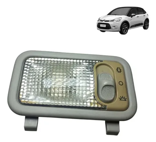Luz Cortesia Teto Citroen C3 2013 2017