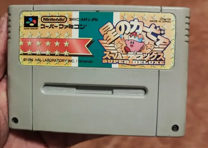 Jogo Kirby super Nintendo/super famicon 