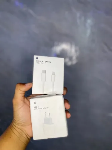 Carregador iPhone fonte e cabo completo - ENTREGA A DOMICÍLIO
