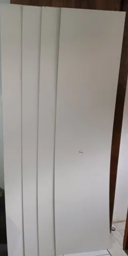 Chapas em mdf branco 3mm  