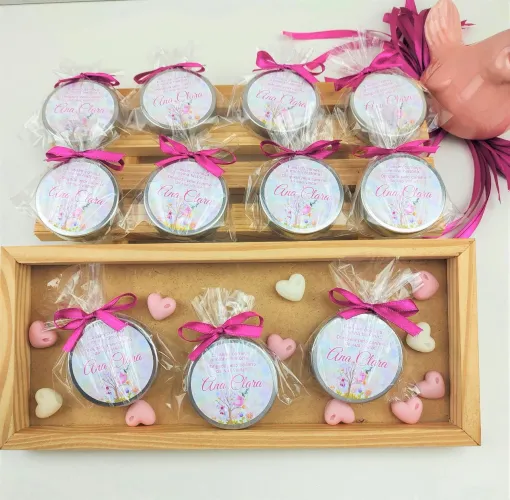 Lembranças Personalizadas em forma de Velas Aromáticas