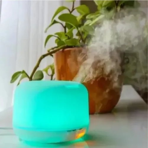 Difusor Umidificador de Ambiente 500ml + Essencia de Bamboo de Brinde