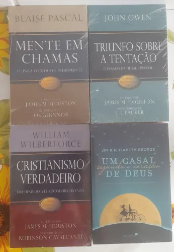 COLEÇÃO LIVROS CRISTÃOS: 04 OBRAS ( 03 CLÁSSICOS, + 01 OBRA CASAMENTO