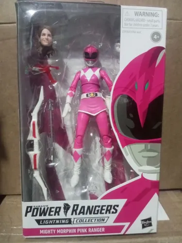Power Rangers lightning collection pink ranger Kimberly boneco figura hasbro