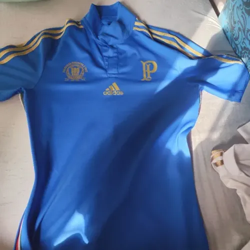 Camisa Palmeiras Centenário Azul.