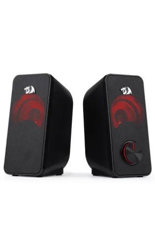 Caixa de Som Redragon GS500 Stentor, LED, 3W x 2, P2 - GS500-Loja Fs
