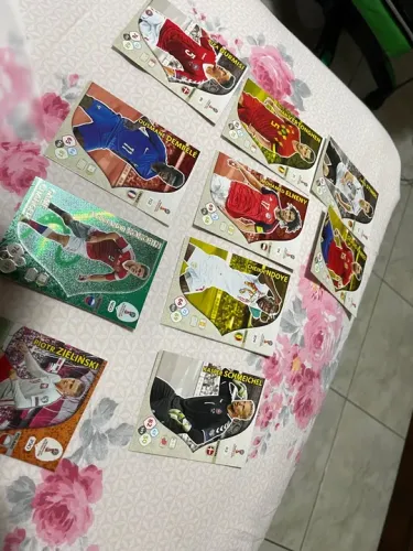 12 Cartas/Cards de Futebol Panini Adrenalyn XL da copa do mundo de 2018