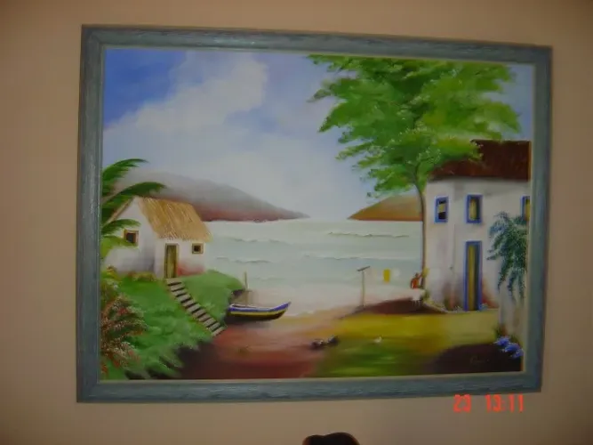 Vendo lindos quadros, em óleo sobre tela.