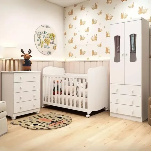 QUARTO DE BEBÊ COMPLETO SUPER LUXO ALTA ELEGÂNCIA SURPREENDA-SE!! 72TT7