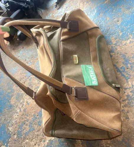 Bolsa de Viagem de Couro 