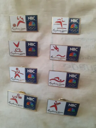 KIT PINS SIDNEY 2000 ESPORTES NBC OLIMPIADAS