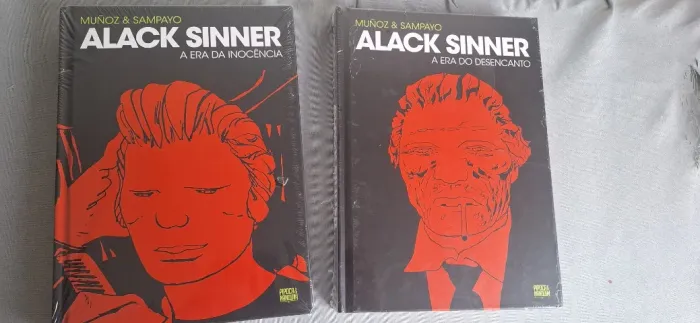 Hqs - Alack Sinner (capa dura e lacradas) - Pipoca e Nanquim