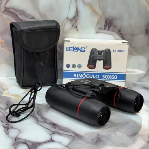 Binóculo Lelong 30x60: Amplie Sua Visão com Precisão e Portabilidade!