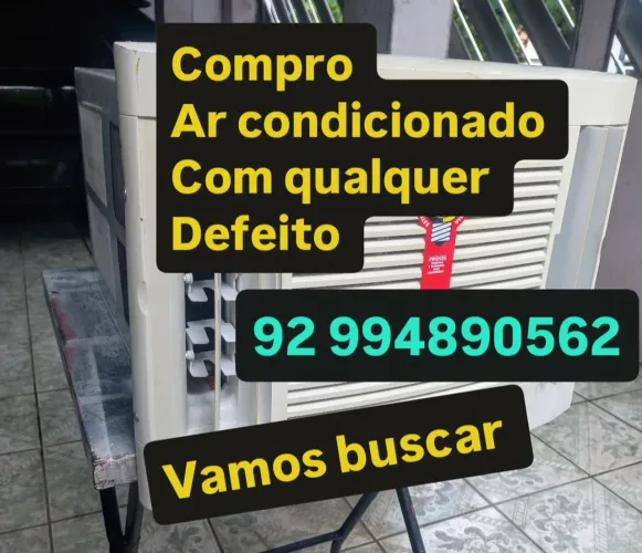 Ar condicionado com Defeito - Pago bem de 100 a 200 reais 