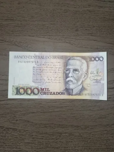 Cédula 1.000 Cruzados - Machado de Assis