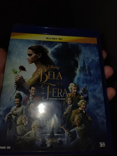 Bluray 3d bela e a fera (lacrado)