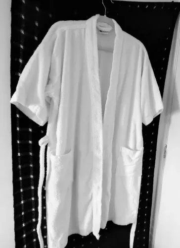 Roupa de Banho/Roupão de Banho Branco
