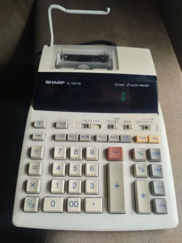 Calculadora de mesa de impressão - Sharp