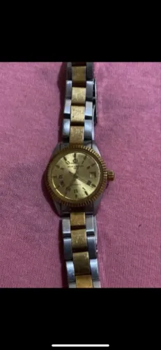 Relógio Baume & Mercier Baumatic Vintage Automático Dois Tons Aço/Ouro
