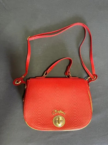 Bolsa Carmen Steffens Vermelha com Alça