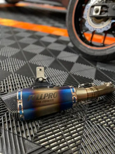 Escapamento CB500F FullPro (Ponteira + Link Pipe)