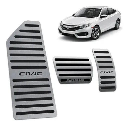 Kit Pedaleira Descanso Pé Civic 17/22 Automático