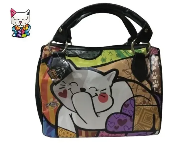 Bolsa Baú Bauzinho Gatinho Da Animal Racional Lindinha
