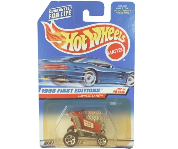 Hot Wheels Express Lane Vermelho - 1998 First Edition