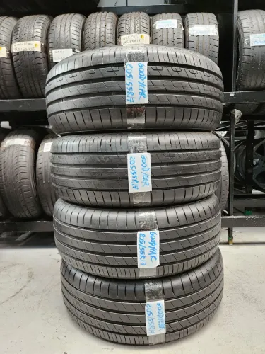 Jogo de pneus 205 55 aro 17 Goodyear