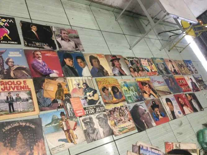Lote com 56 discos