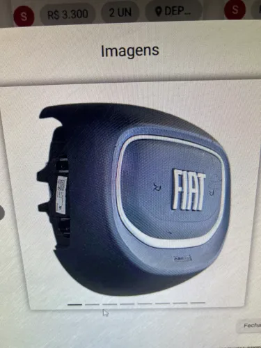 AIRBAG MOTORISTA FIAT ARGO CRONOS PULSE FASTBACK