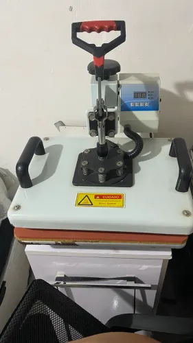 Prensa térmica 8x1 + impressoras