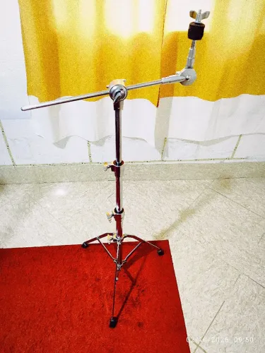 Estante de prato Yamaha robusta 2 estágio girafa apenas marca de uso usada perfeita top