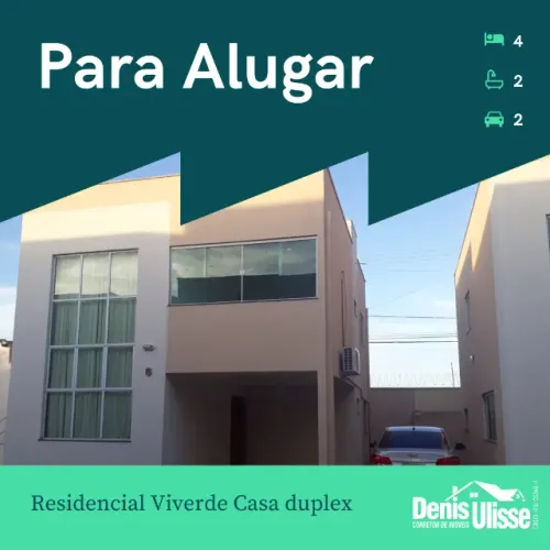 Aluga-se Resd Viverde 4/4 prox UERN