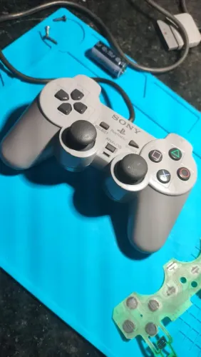 Controle de Playstation 1 Original - Cinza FAT