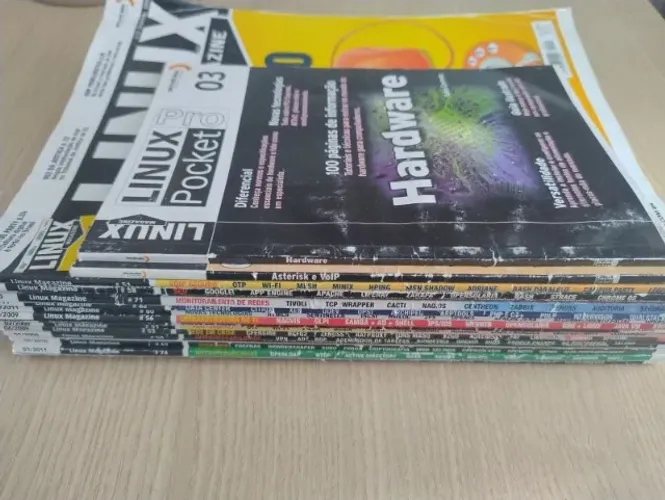 Lote Colecionador Revista Linux Magazine - 18 Edições (Raridade)